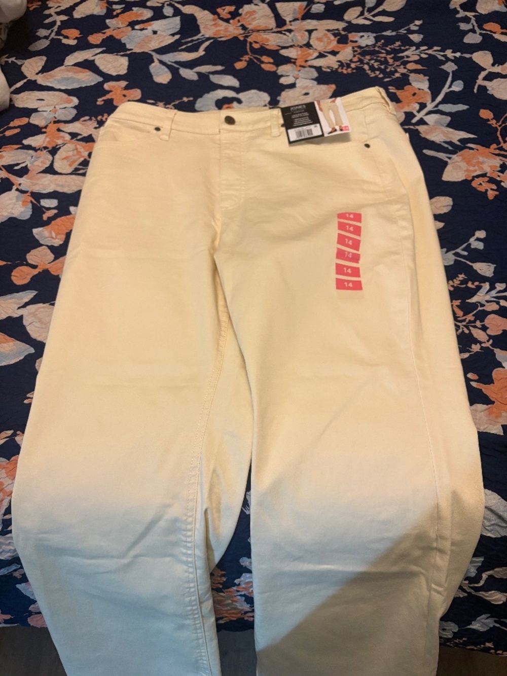 Jones New York Ivory Pants